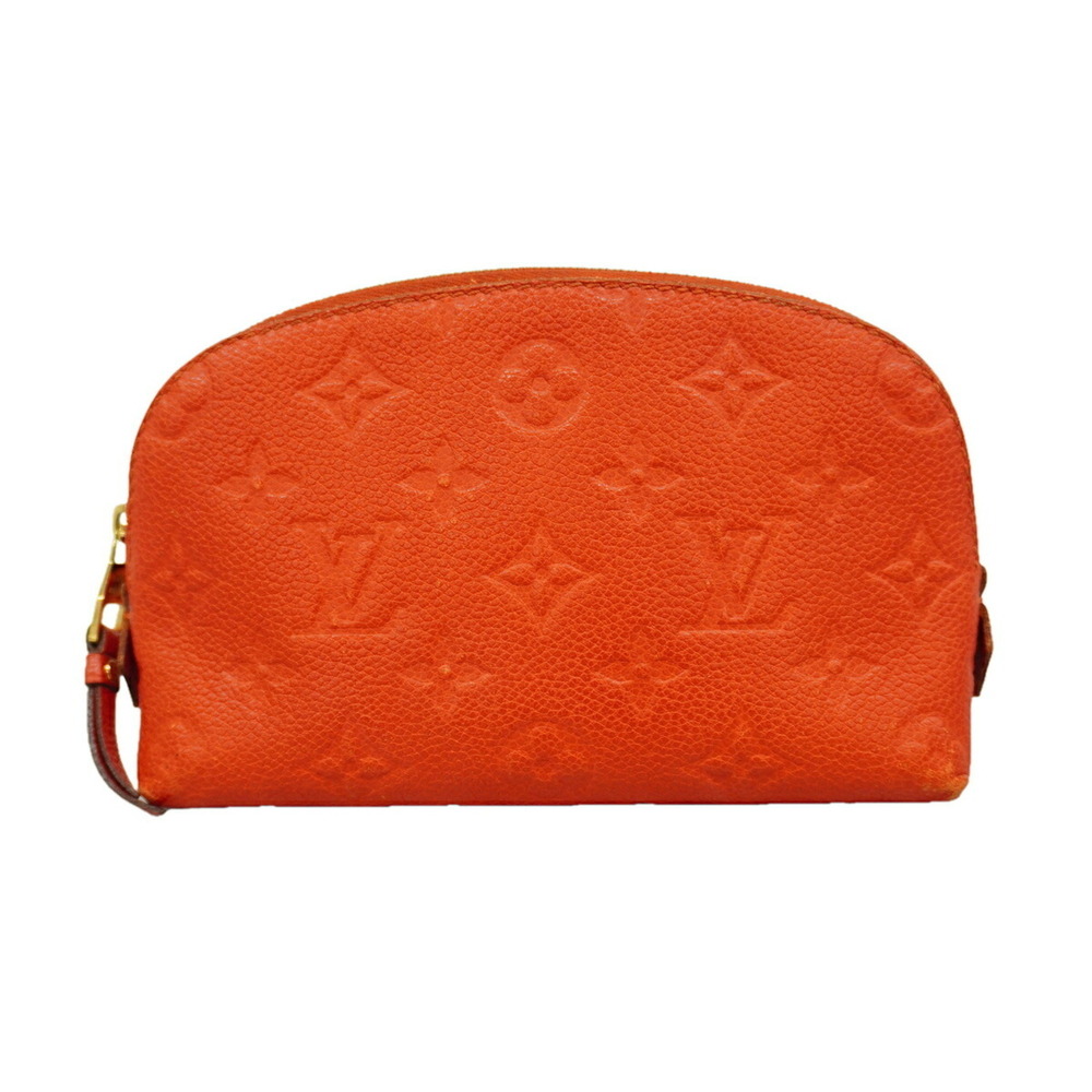 Louis Vuitton Monogram Empreinte Pochette Tic Bag/Pouch M69414 Scarlet Women's